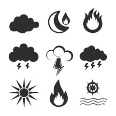 cloud uncommon logo design 