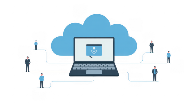 Ai generated image of abstract fractal pattern resembling a lightning strike or branching structure isolated on transparent background