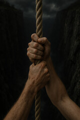 Reaching Out A Helping Hand, a Symbol of Hope and Support