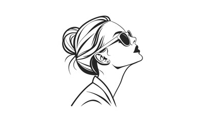 Stylish Sunglass Girl