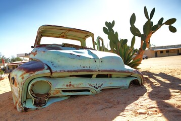 Traveling through desert roads is a great adventure and a great pleasure.