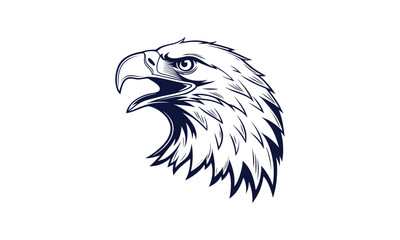 Screaming Eagle Silhouette