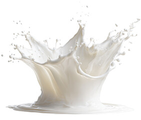 Milk splash, crown-like form