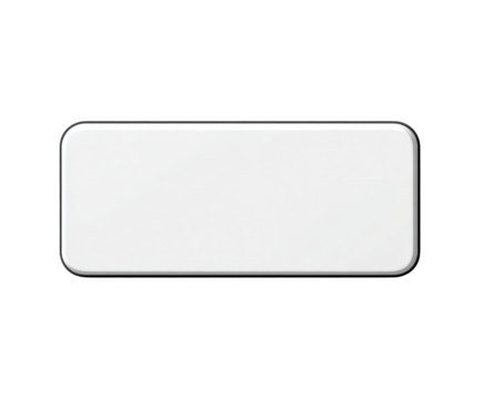 Blank white rectangular plate (1)
