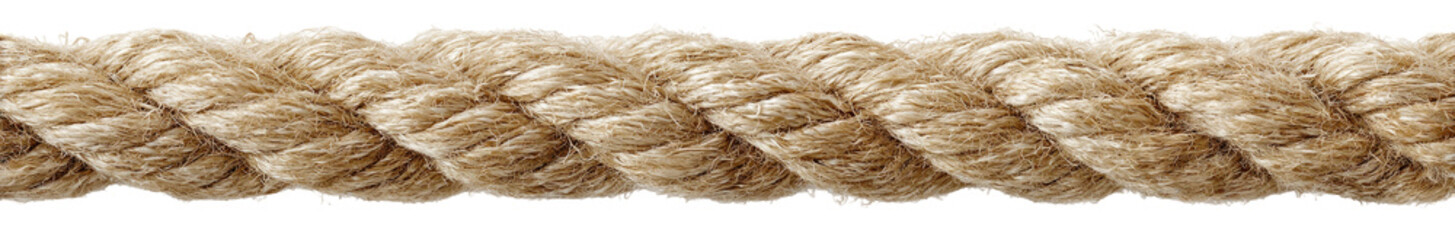 Light beige braided rope