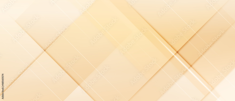 Poster modern white background with golden lines and abstract arrows design