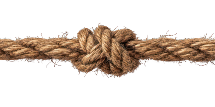 Close-up of a knotted rope (1)
