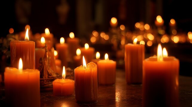 Honoring with Candlelight All Saints Day