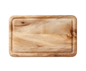 Wooden board with a square shape
