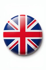 ** Union Jack Badge:  High-Resolution Image of the British Flag