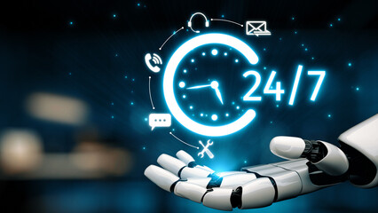 AI artificial intelligence supports 24-hour customer service with virtual assistants, real-time chat, and intelligent support tools ensuring fast, accurate, and satisfying experiences. Epoch