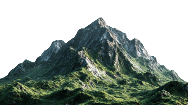 Mountain peak landscape - Powered by Adobe