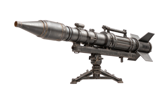 A long-range missile launcher
