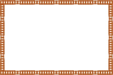 Simple Sharp Red Frame, Photo Frame, Unique Border Frame with White Background, Unique Frame, Amaizing Frame