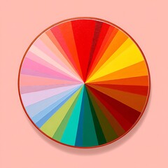 Fototapeta premium color palette guide