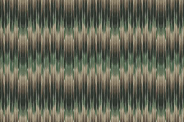 Ikat seamless pattern, geometric design, motif ethnic handmade, Ikat ethnic tribal, boho camouflage-inspired colors seamless wallpaper. Ethnic Ikat abstract background art. 