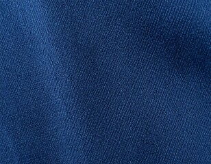 Close-up of deep blue fabric texture