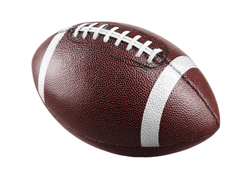 Close-up of American football