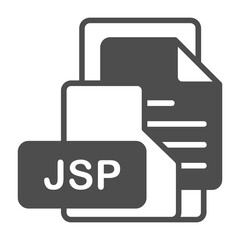 JSP Format Vector Icon