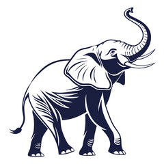 Obraz premium elephant vector illustration