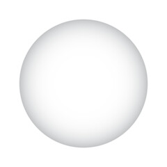 Transparent Bright white neon glowing gradient circular ring circle bubble glow light effect abstract round shape illumination blur luminous design on isolated PNG background