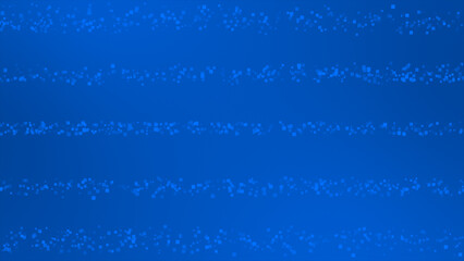 Royal blue color flowing hi-tech digital particles, futuristic and geometrical white color background 