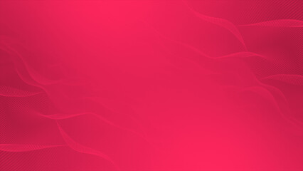 Magenta red color wavy pattern simple and elegant futuristic background for professional use