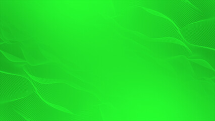Green color wavy pattern simple and elegant futuristic background for professional use