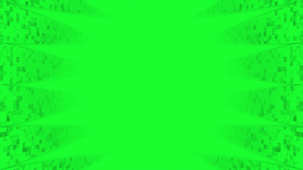 Green color abstract background with empty space at center, background for presentation