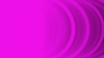 Elegant Pink color semi circle repeating shapes appearing and disappearing futuristic geometrical background