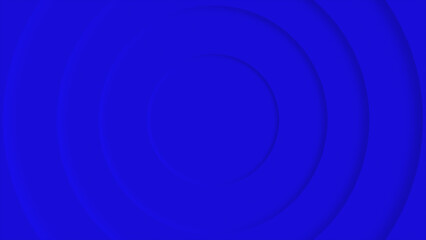 Blue color rotating 3d circular disk beautiful abstract design geometrical background