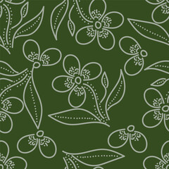 seamless floral pattern