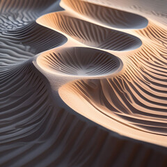 Mesmerizing Sand Dune Textures: A Detailed Look at Desert Patterns