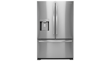 Stainless Steel French Door Refrigerator with Ice Dispenser