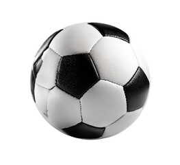 Soccer ball, black and white panels