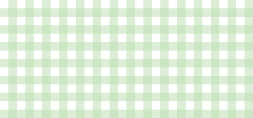 Green checkered gingham seamless pattern background representing fabric texture, picnic tablecloth, textile design, seamless grid, classic retro style, decorative backdrop, and fashion concept