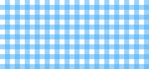 Blue checkered gingham seamless pattern background representing fabric texture, picnic tablecloth, textile design, seamless grid, classic retro style, decorative backdrop, and fashion concept