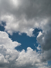 Obraz premium Cloud mass and daytime sky