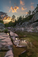 Castor Shut-in sunset