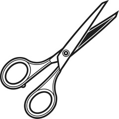 scissors isolated on white background