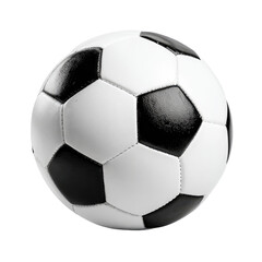 Soccer ball, black and white panels (1)