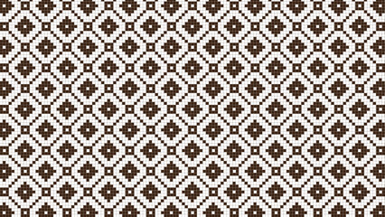 Beautiful and Simple Tile Pattern in brown