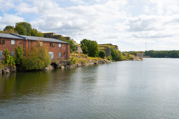 Sveaborg Suomenlinna island in Helsinki, Finland