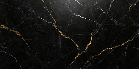 Black and golden marble texture background. Smooth marble texture design for wall tiles, kitchen, sink tile, floor background.
