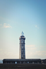Lighthouse at the Capelinhos Volcano