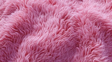 Fototapeta premium a close up of a pink fur texture