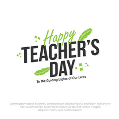 Teachers Day