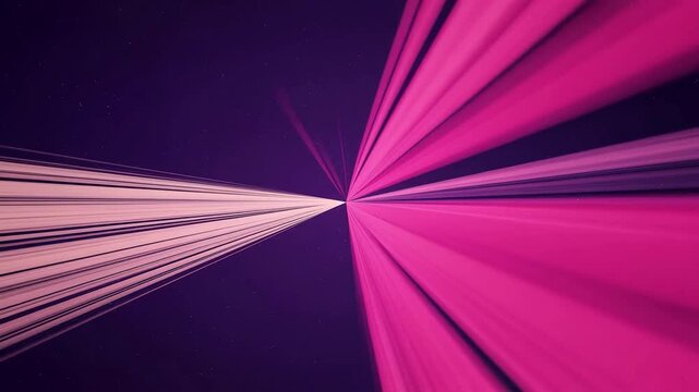 Abstract Pink and Purple Light Streaks: Hypnotic Motion Background