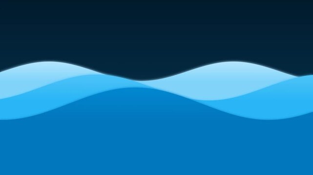 Cool frosted ice blue background flow animation featuring fluid textures and shimmering crystal visuals.