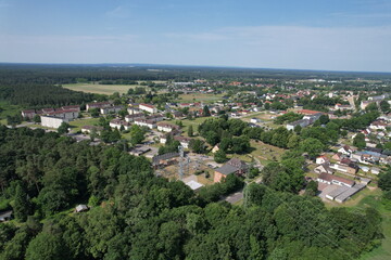 Eggesin, Ortseingang von Osten 2025